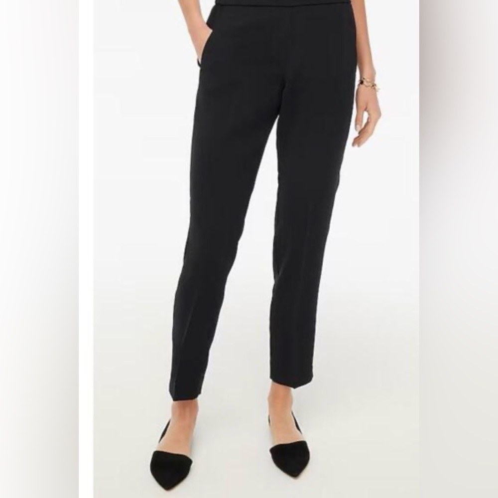 J. Crew Black Ankle-Length Women's Pants